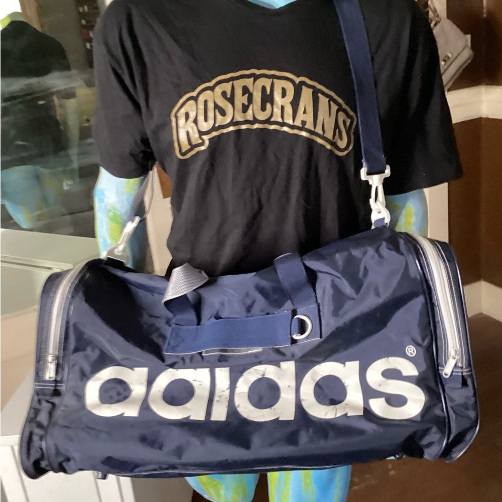 Adidas duffel gym bag